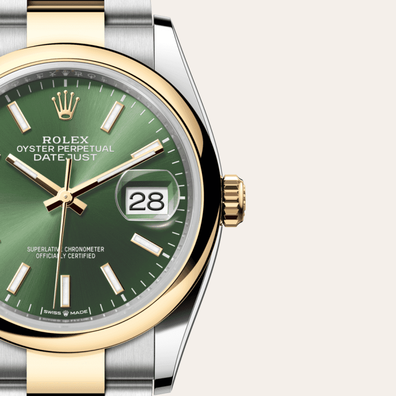 rolex Datejust in Yellow Rolesor - combination of Oystersteel and yellow gold, M126203-0058 - Global Watch Company (GWC)