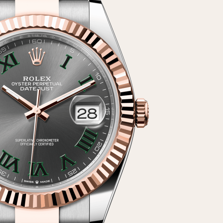 rolex Datejust in Everose Rolesor - combination of Oystersteel and Everose gold, M126331-0015 - Global Watch Company (GWC)