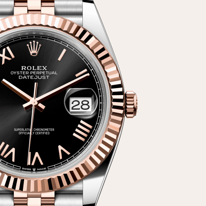 rolex Datejust in Everose Rolesor - combination of Oystersteel and Everose gold, M126331-0024 - Global Watch Company (GWC)