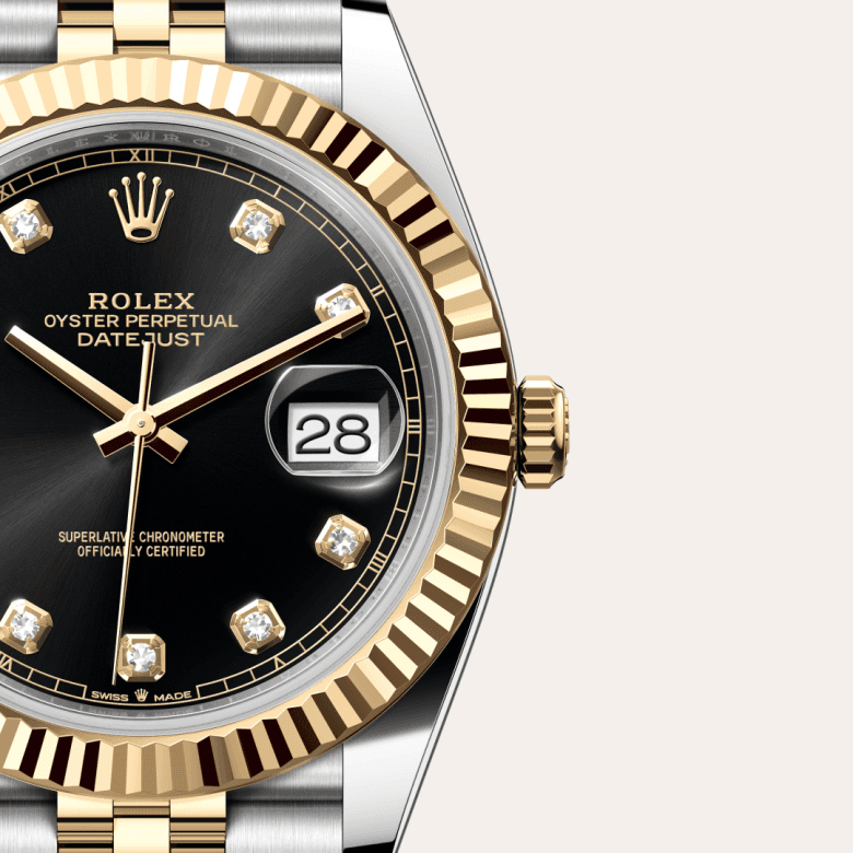 rolex Datejust in Yellow Rolesor - combination of Oystersteel and yellow gold, M126333-0006 - Global Watch Company (GWC)