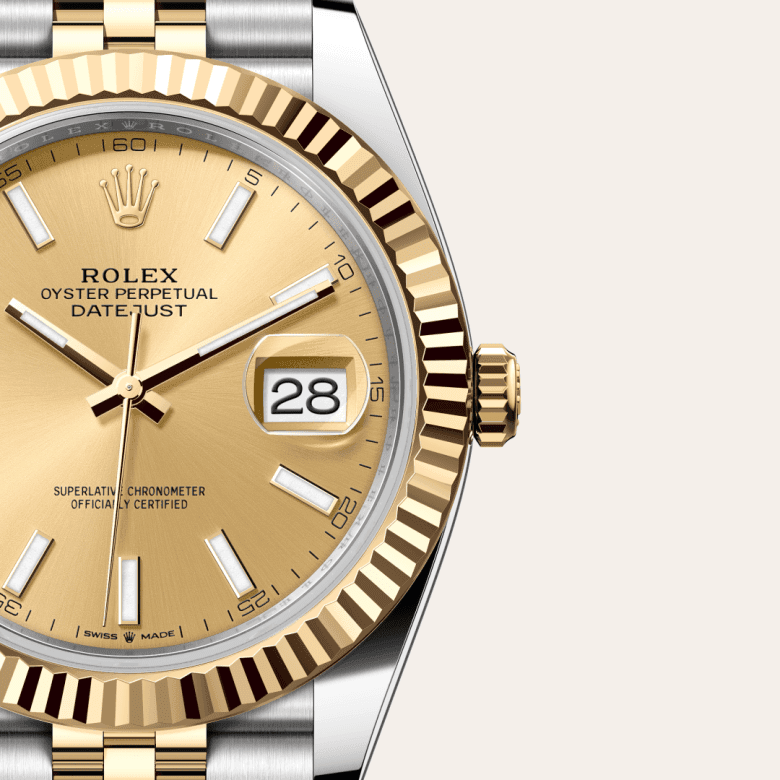 rolex Datejust in Yellow Rolesor - combination of Oystersteel and yellow gold, M126333-0010 - Global Watch Company (GWC)