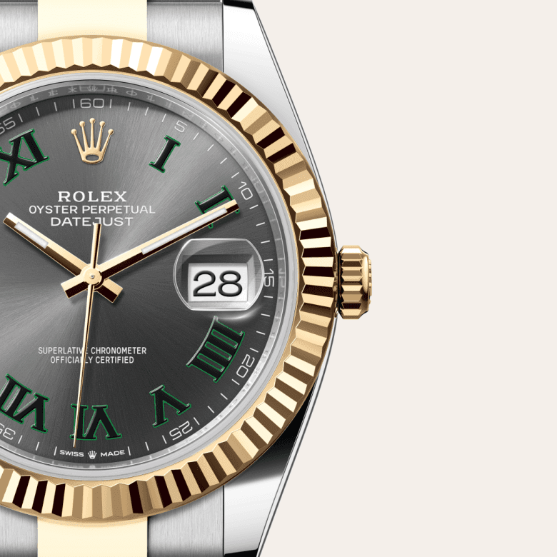 rolex Datejust in Yellow Rolesor - combination of Oystersteel and yellow gold, M126333-0019 - Global Watch Company (GWC)
