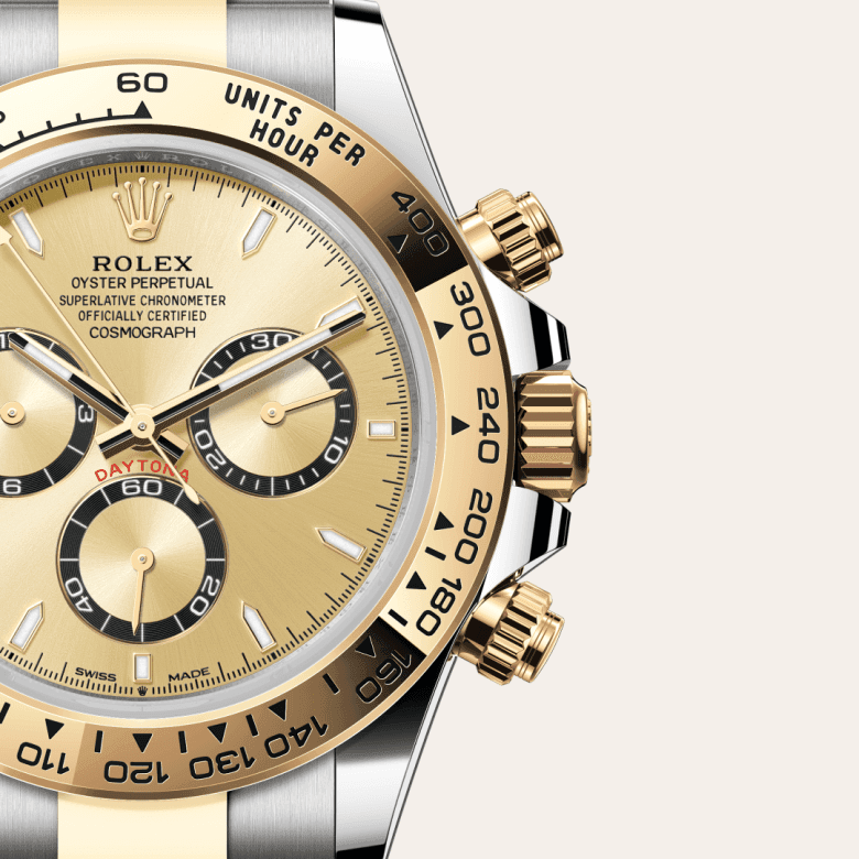 rolex Cosmograph Daytona in Yellow Rolesor - combination of Oystersteel and yellow gold, M126503-0004 - Global Watch Company (GWC)