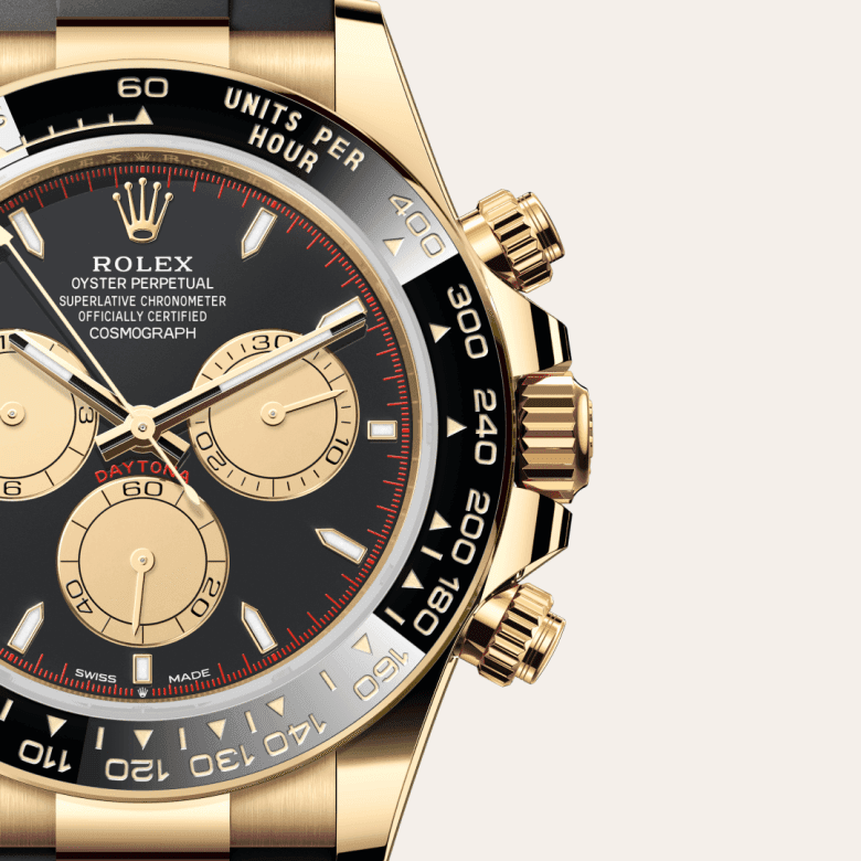 rolex Cosmograph Daytona in 18 ct yellow gold, M126518LN-0004 - Global Watch Company (GWC)