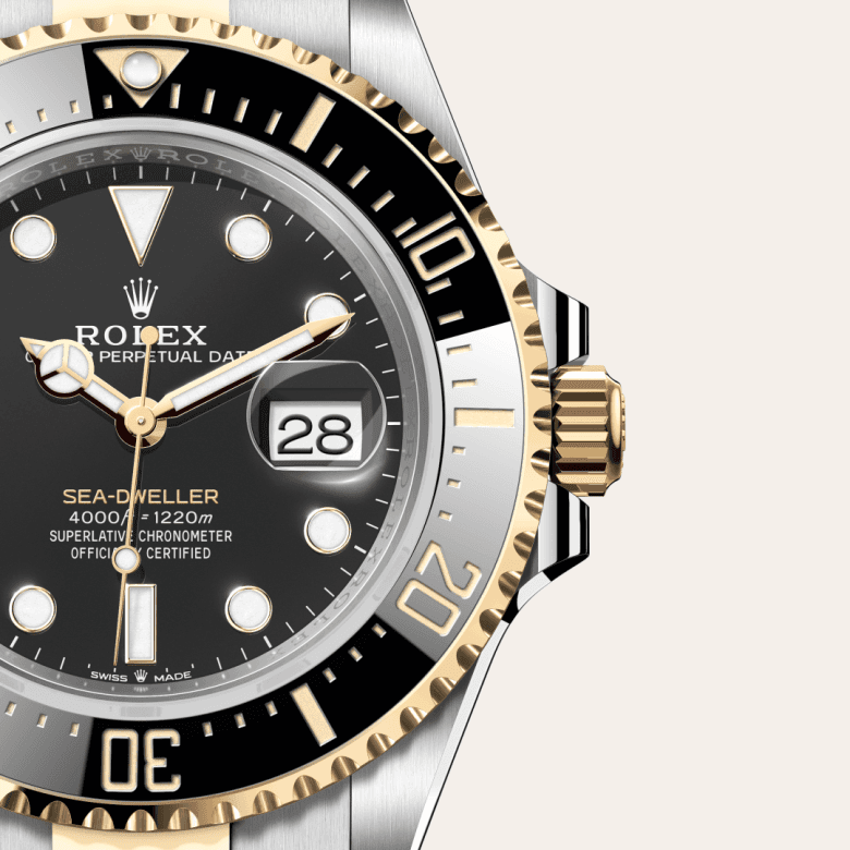 rolex Sea-Dweller in Yellow Rolesor - combination of Oystersteel and yellow gold, M126603-0001 - Global Watch Company (GWC)