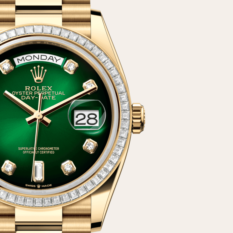 rolex Day-Date in 18 ct yellow gold, M128398TBR-0008 - Global Watch Company (GWC)