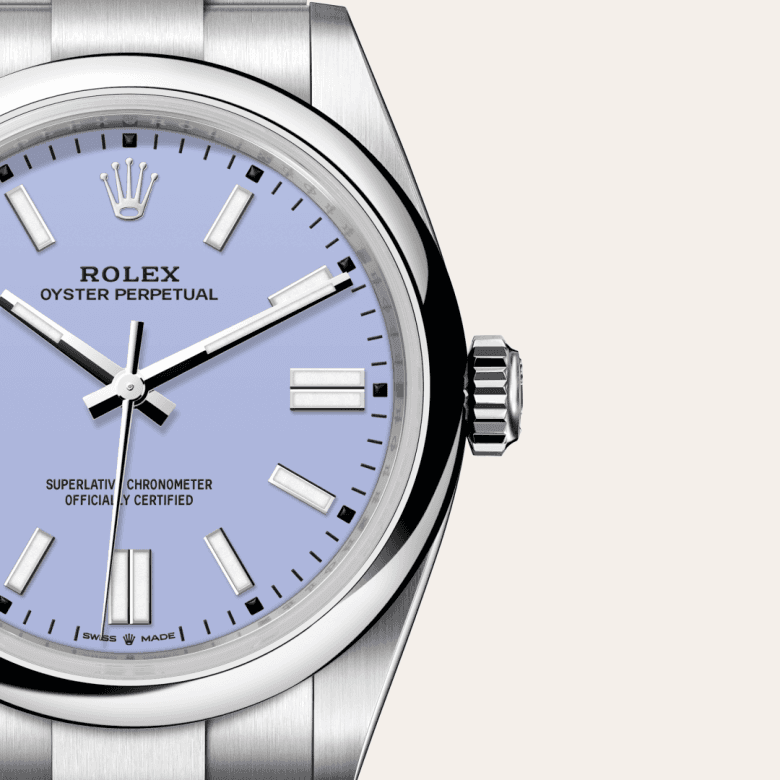 rolex Oyster Perpetual in Oystersteel, M134300-0012 - Global Watch Company (GWC)