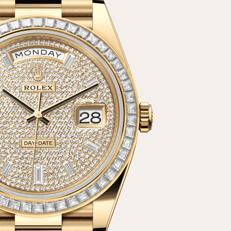 rolex Day-Date in 18 ct yellow gold, M228398TBR-0036 - Global Watch Company (GWC)