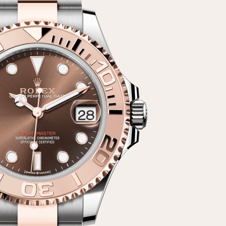 rolex Yacht-Master in Everose Rolesor - combination of Oystersteel and Everose gold, M268621-0003 - Global Watch Company (GWC)