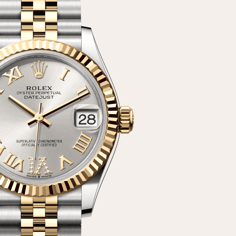 rolex Datejust in Yellow Rolesor - combination of Oystersteel and yellow gold, M278273-0004 - Global Watch Company (GWC)