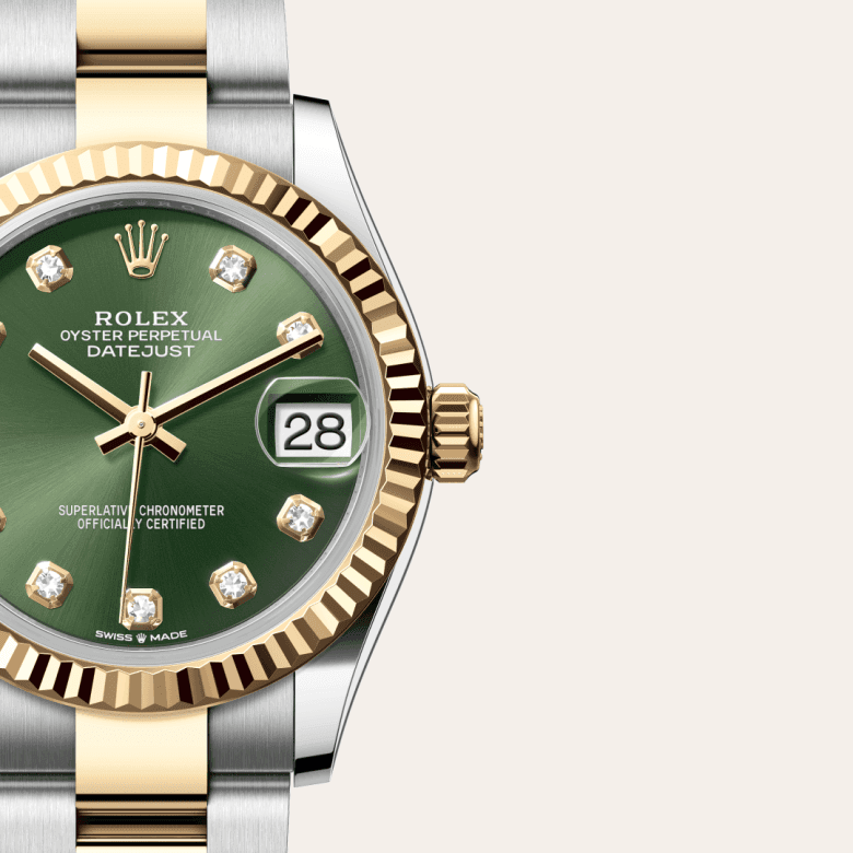 rolex Datejust in Yellow Rolesor - combination of Oystersteel and yellow gold, M278273-0029 - Global Watch Company (GWC)