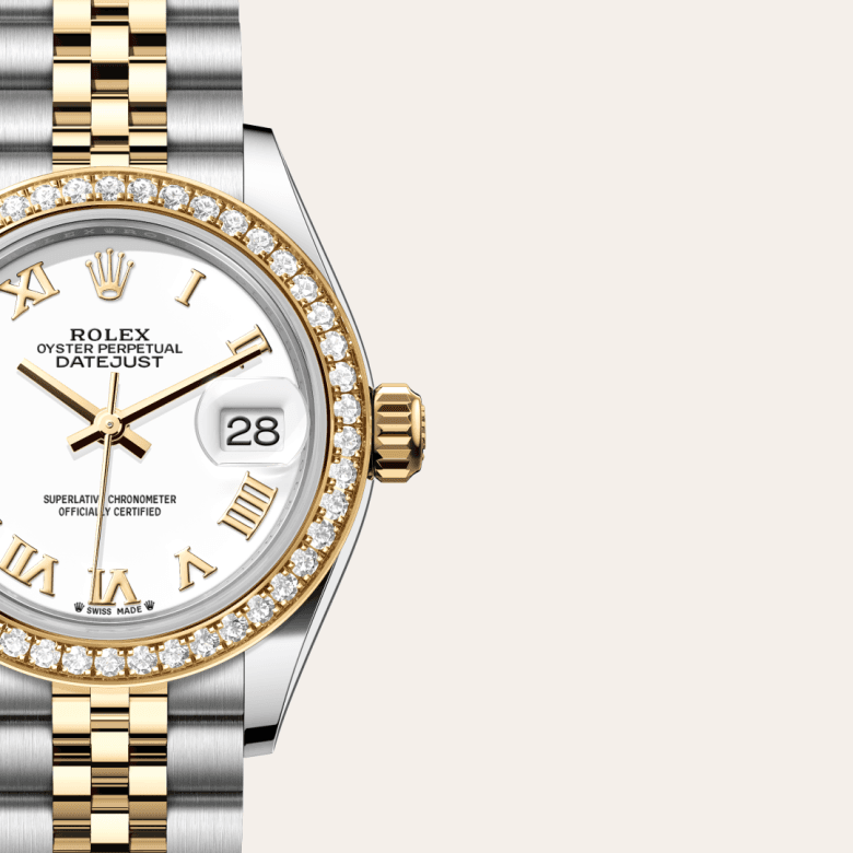 rolex Lady-Datejust in Yellow Rolesor - combination of Oystersteel and yellow gold, M279383RBR-0023 - Global Watch Company (GWC)