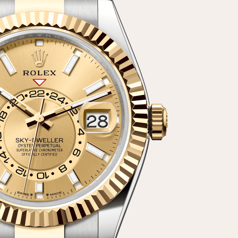 rolex Sky-Dweller in Yellow Rolesor - combination of Oystersteel and yellow gold, M336933-0001 - Global Watch Company (GWC)