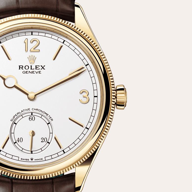 rolex 1908 in 18 ct yellow gold, M52508-0006 - Global Watch Company (GWC)