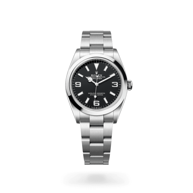 rolex Explorer in Oystersteel, M124270-0001 - Global Watch Company (GWC)