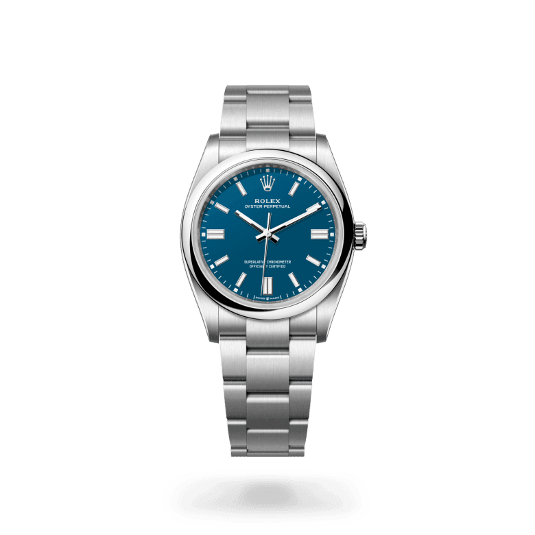 rolex Oyster Perpetual in Oystersteel, M126000-0015 - Global Watch Company (GWC)