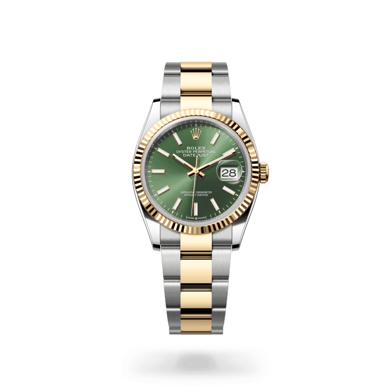 rolex Datejust in Yellow Rolesor - combination of Oystersteel and yellow gold, M126233-0058 - Global Watch Company (GWC)