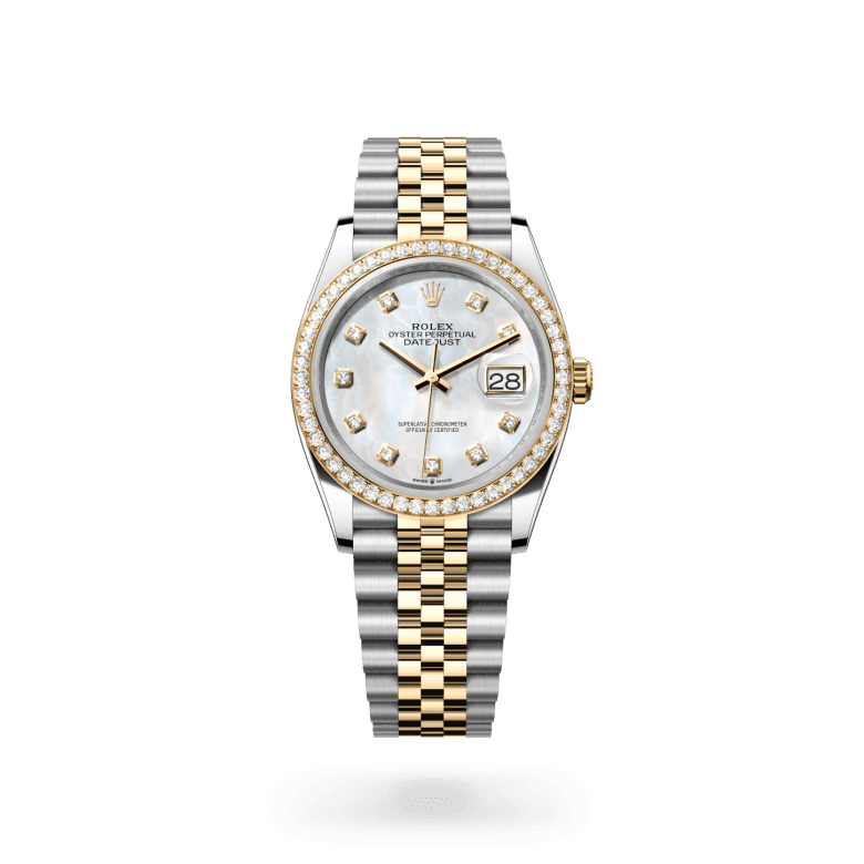 rolex Datejust in Yellow Rolesor - combination of Oystersteel and yellow gold, M126283RBR-0009 - Global Watch Company (GWC)