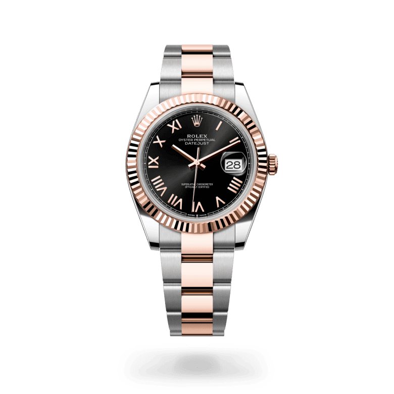 rolex Datejust in Everose Rolesor - combination of Oystersteel and Everose gold, M126331-0023 - Global Watch Company (GWC)