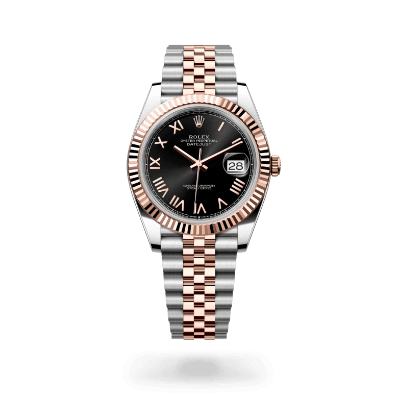 rolex Datejust in Everose Rolesor - combination of Oystersteel and Everose gold, M126331-0024 - Global Watch Company (GWC)