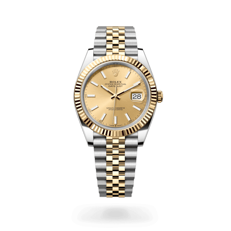 rolex Datejust in Yellow Rolesor - combination of Oystersteel and yellow gold, M126333-0010 - Global Watch Company (GWC)