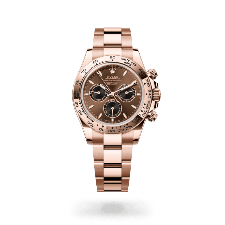rolex Cosmograph Daytona in 18 ct Everose gold, M126505-0005 - Global Watch Company (GWC)