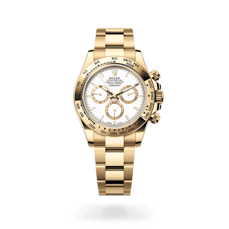 rolex Cosmograph Daytona in 18 ct yellow gold, M126508-0001 - Global Watch Company (GWC)