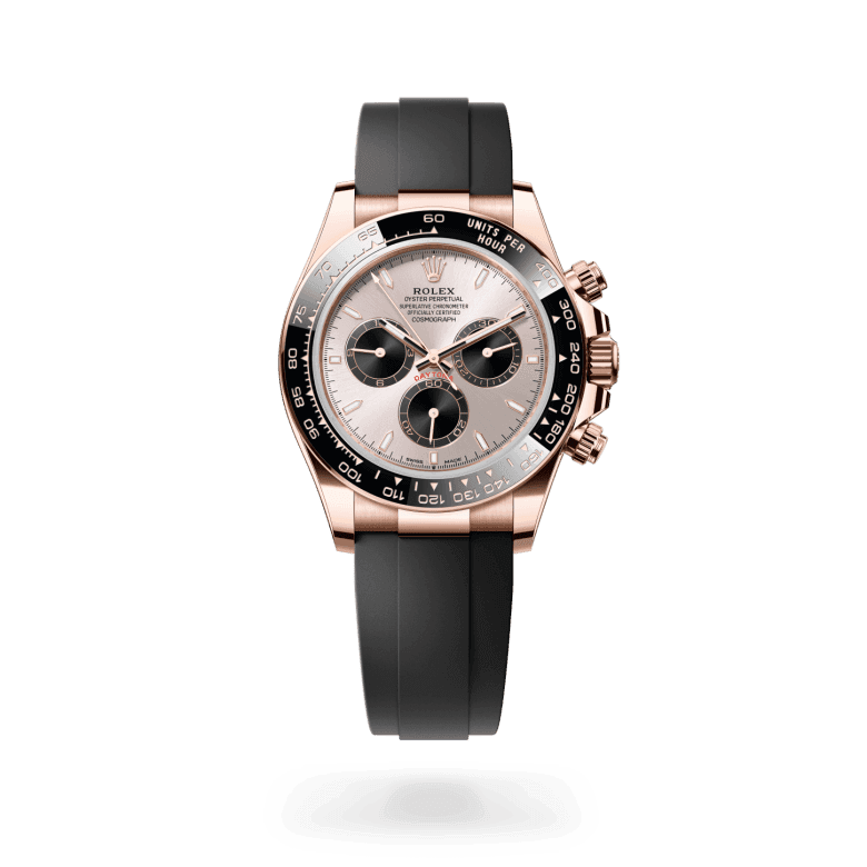 rolex Cosmograph Daytona in 18 ct Everose gold, M126515LN-0006 - Global Watch Company (GWC)