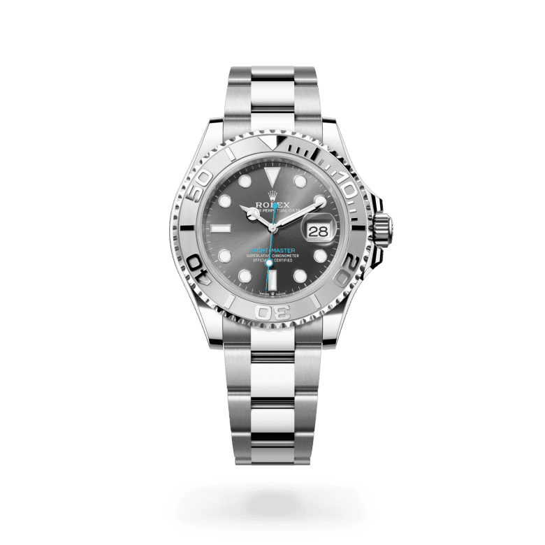 rolex Yacht-Master in Rolesium - combination of Oystersteel and platinum, M126622-0001 - Global Watch Company (GWC)