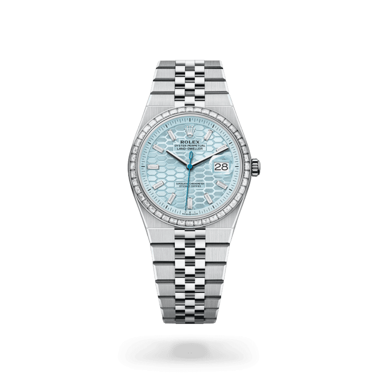 rolex Land-Dweller in Platinum, M127286TBR-0001 - Global Watch Company (GWC)