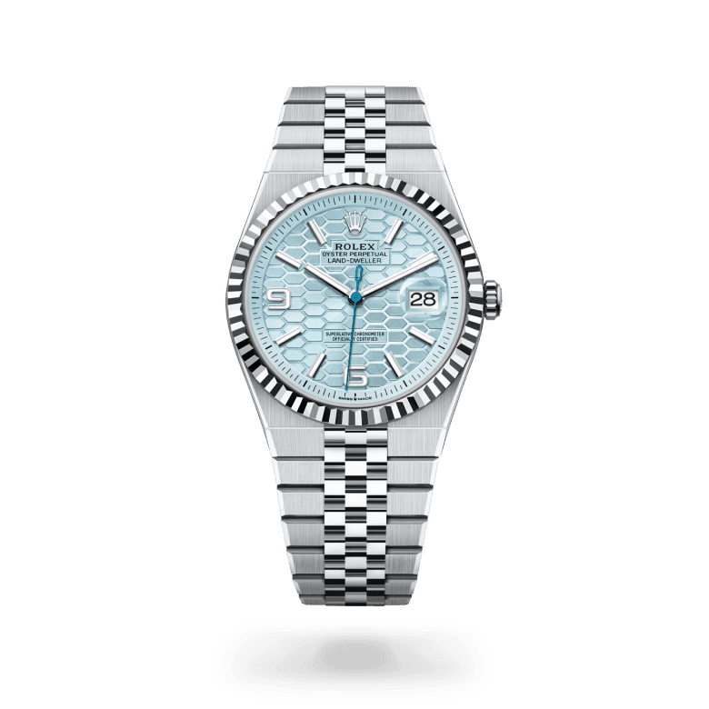 rolex Land-Dweller in Platinum, M127336-0001 - Global Watch Company (GWC)