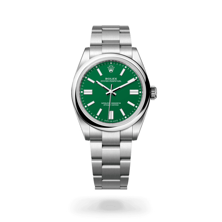 rolex Oyster Perpetual in Oystersteel, M134300-0004 - Global Watch Company (GWC)