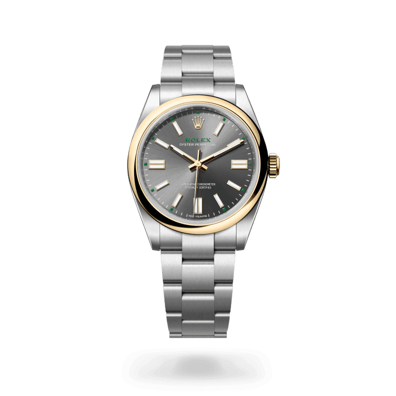 rolex Oyster Perpetual in Yellow Rolesor - combination of Oystersteel and yellow gold, M134303-0001 - Global Watch Company (GWC)