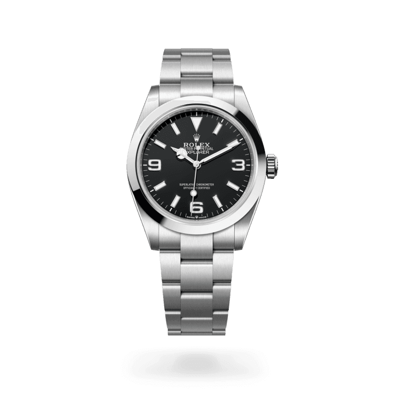 rolex Explorer in Oystersteel, M224270-0001 - Global Watch Company (GWC)