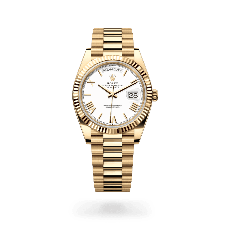 rolex Day-Date in 18 ct yellow gold, M228238-0042 - Global Watch Company (GWC)