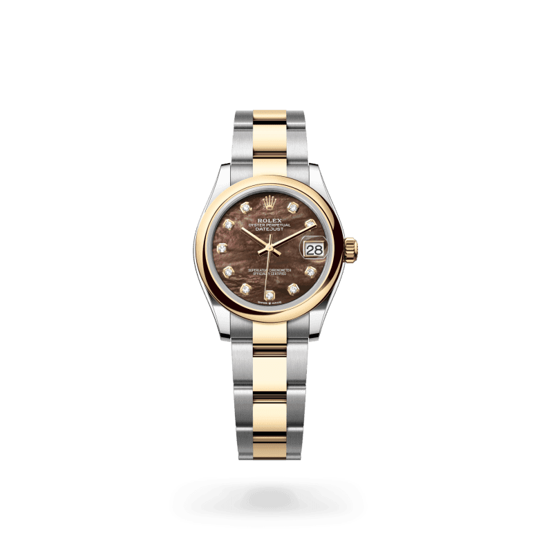rolex Datejust in Yellow Rolesor - combination of Oystersteel and yellow gold, M278243-0023 - Global Watch Company (GWC)