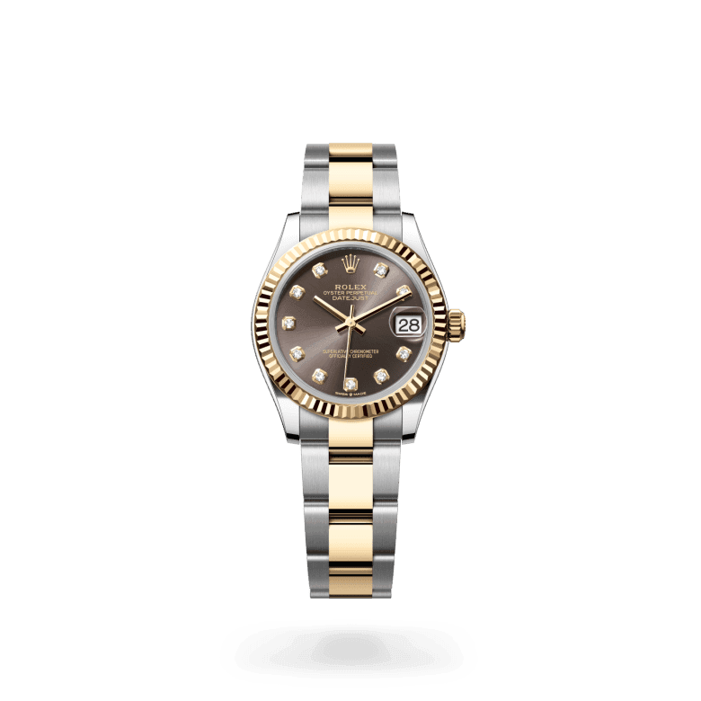 rolex Datejust in Yellow Rolesor - combination of Oystersteel and yellow gold, M278273-0021 - Global Watch Company (GWC)