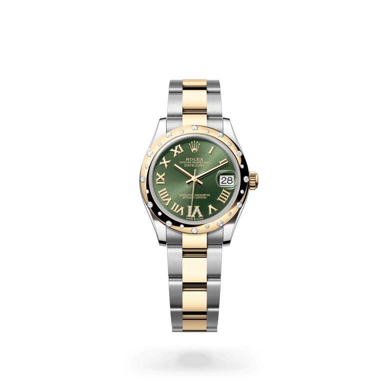 rolex Datejust in Yellow Rolesor - combination of Oystersteel and yellow gold, M278343RBR-0015 - Global Watch Company (GWC)