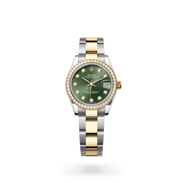 rolex Datejust in Yellow Rolesor - combination of Oystersteel and yellow gold, M278383RBR-0029 - Global Watch Company (GWC)