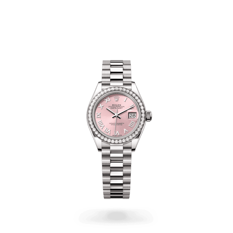 rolex Lady-Datejust in 18 ct white gold, M279139RBR-0012 - Global Watch Company (GWC)