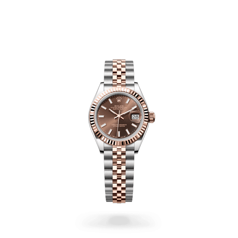 rolex Lady-Datejust in Everose Rolesor - combination of Oystersteel and Everose gold, M279171-0017 - Global Watch Company (GWC)