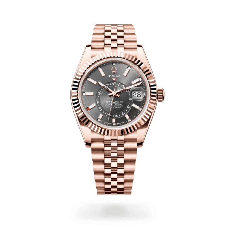 rolex Sky-Dweller in 18 ct Everose gold, M336935-0008 - Global Watch Company (GWC)