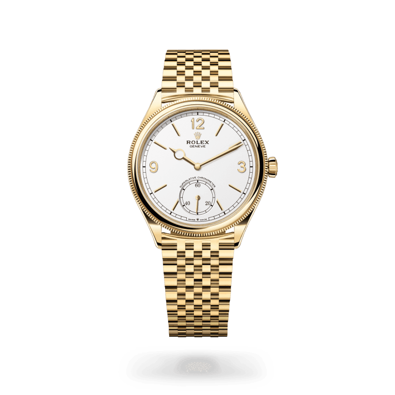 rolex 1908 in 18 ct yellow gold, M52508-0008 - Global Watch Company (GWC)