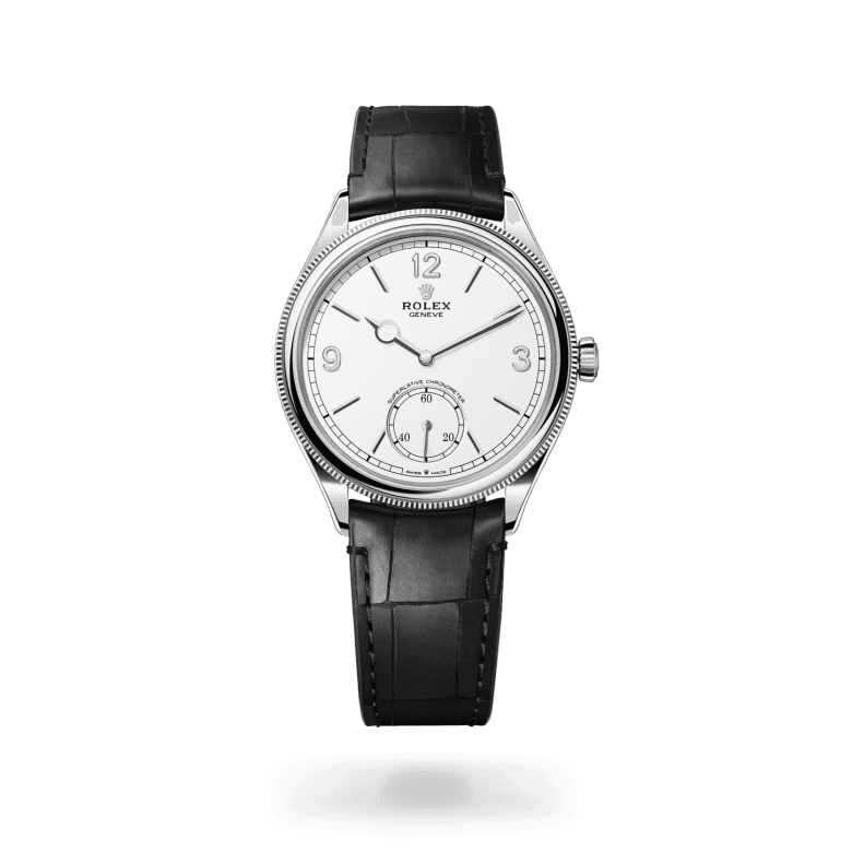 rolex 1908 in 18 ct white gold, M52509-0005 - Global Watch Company (GWC)