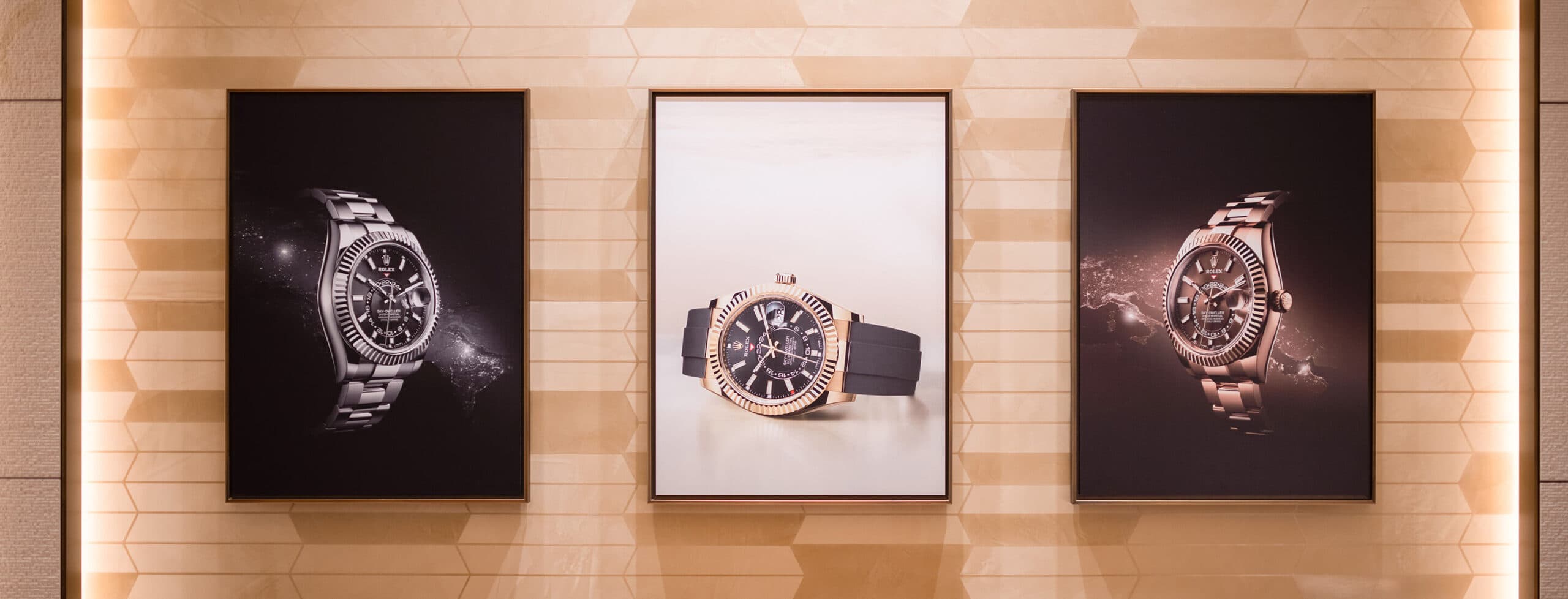 Rolex Show Room at Global Watch Company (GWC)