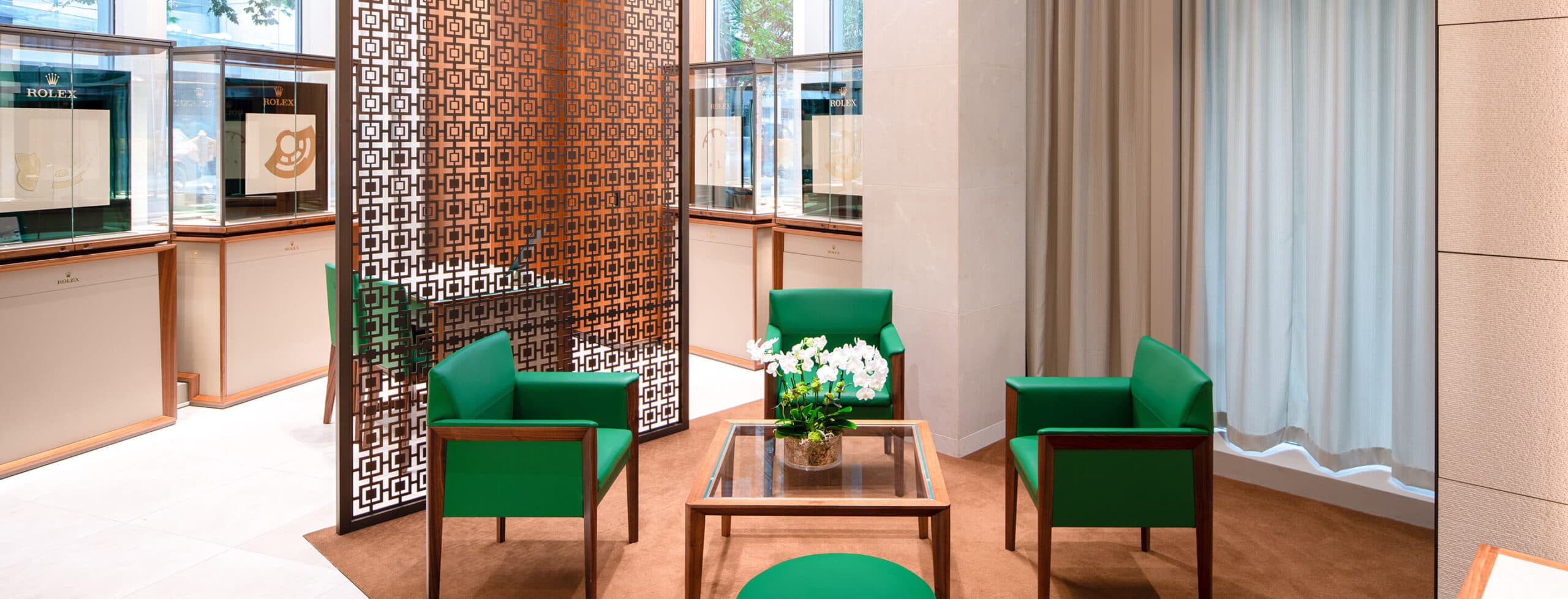 Rolex Show Room at Global Watch Company (GWC)