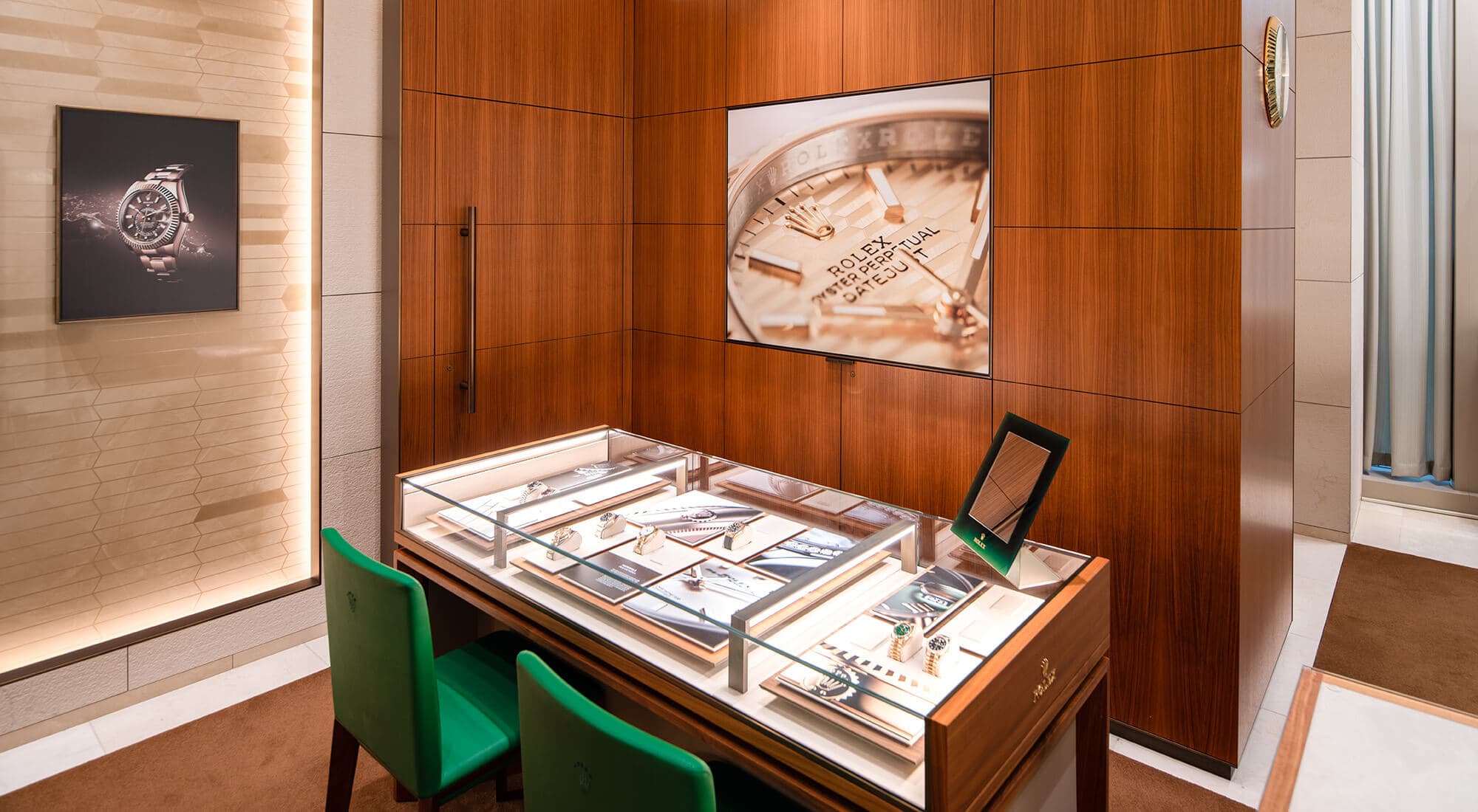 Rolex Show room at Global Watch Company (GWC)