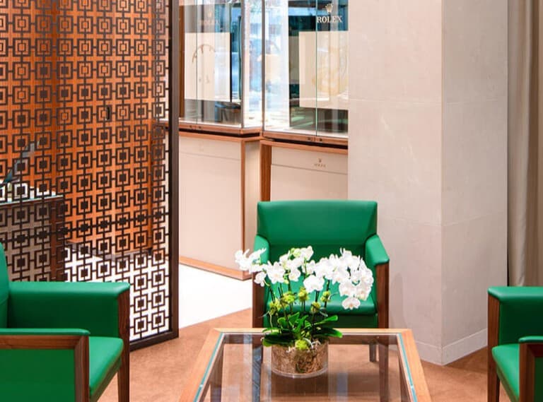 Rolex Show Room at Global Watch Company (GWC)