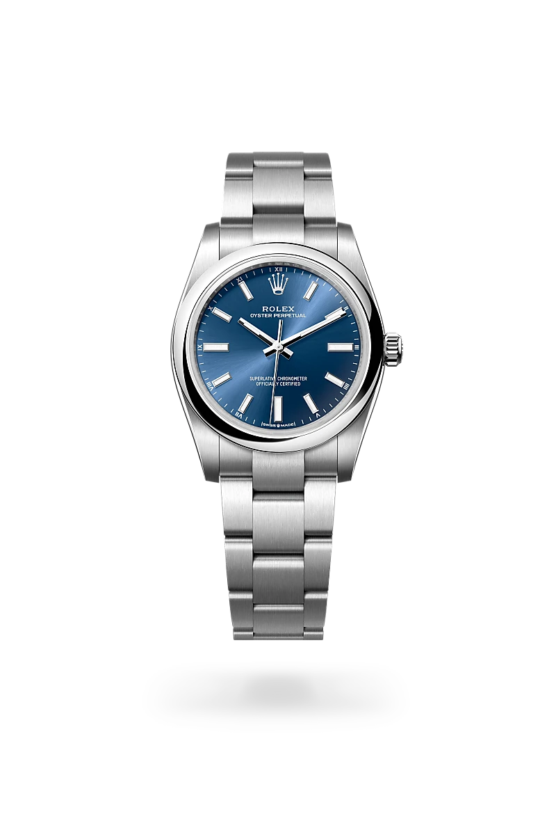rolex oyster perpetual in oystersteel, m124200-0003 - global watch company