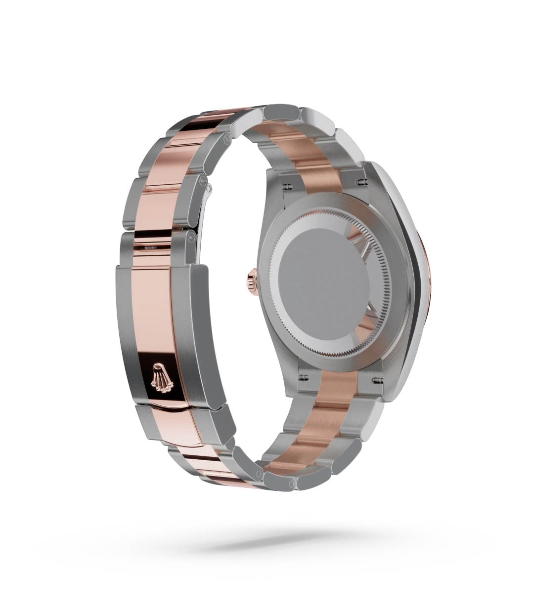 rolex datejust in everose rolesor - combination of oystersteel and everose gold, m126331-0001 - global watch company